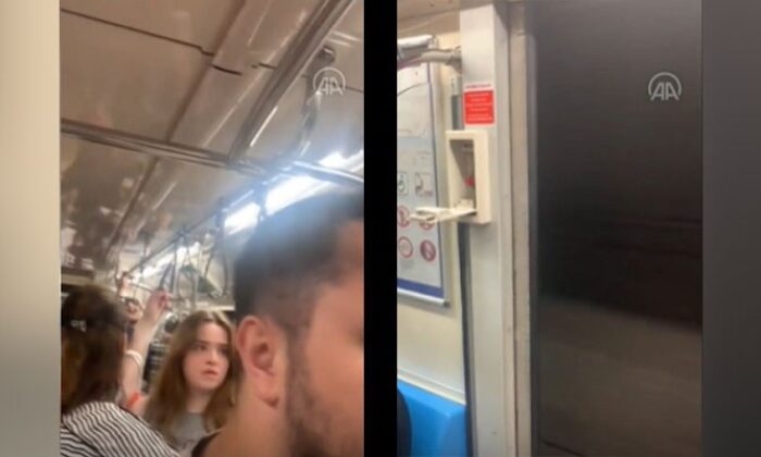 İstanbul’da metro kapısı açık sefer yaptı!.