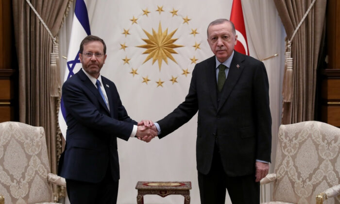 Cumhurbaşkanı Erdoğan, Herzog ile görüştü!.