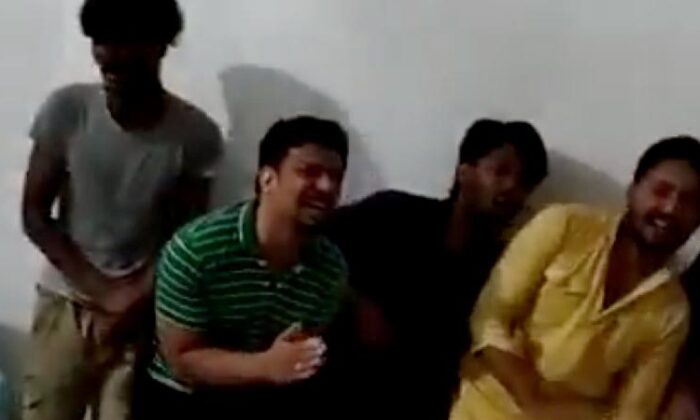 Hindistan’da Müslümanlara yapılan işkence kamerada..