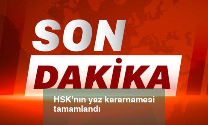 HSK’nın yaz kararnamesi tamamlandı! 33 ilin başsavcıları değişti!.