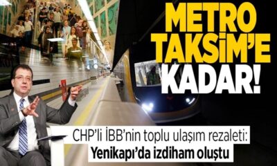 İstanbullunun toplu ulaşım isyanı! Metro arızalandı, Yenikapı’da izdiham oluştu!.