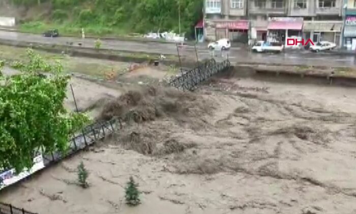 Kastamonu’da sel felaketi..