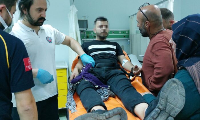 Silahlı saldırıya uğrayan pazarcı hastanelik oldu!.