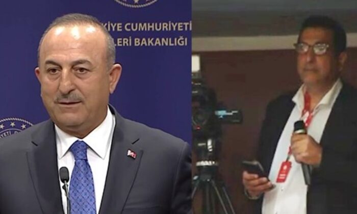 Mevlüt Çavuşoğlu’ndan “Turkey” diyen muhabire ayar..