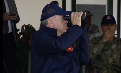 Cumhurbaşkanı Erdoğan, Efes-2022 Tatbikatı’nda..