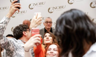 Filistin’e desteğiyle bilinen ünlü Amerikalı oyuncu Robert De Niro İstanbul’da..
