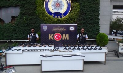 İstanbul’da, silah kaçakçılığı operasyonu! 8 gözaltı..