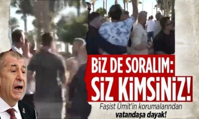 Ümit Özdağ’ın korumalarından vatandaşa dayak! “Sen bizim kim olduğumuzu biliyor musun?.”