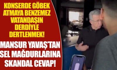 Mansur Yavaş’ın sel mağduru vatandaşlarla tepki çeken diyaloğu..