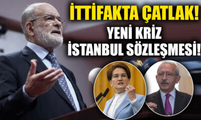 Millet İttifakı’nda İstanbul Sözleşmesi krizi..
