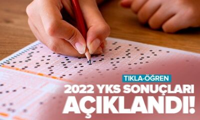 2022 YKS sonuçları açıklandı!. YKS sınav sonuç sorgulama ekranı..