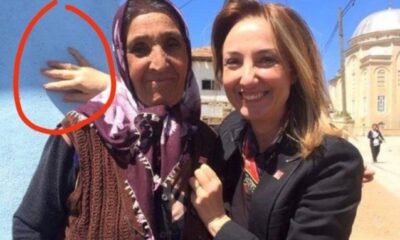 CHP’li Aylin Nazlıaka, fotoğraf çektirdiği kadına dokunamadı!.