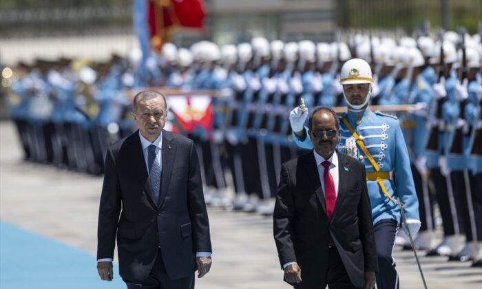 Cumhurbaşkanı Erdoğan, Somali Cumhurbaşkanı Mahmud’u ağırladı!.