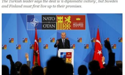 Cumhurbaşkanı Erdoğan’ın İsveç ve Finlandiya’ya iade uyarısı dünyanın gündeminde..
