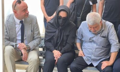 Ebru Gündeş’in annesi son yolculuğuna uğurlandı!.