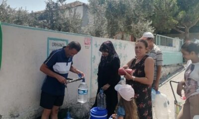 İzmir’de su çilesi! Vatandaşlar bidonlarla kuyruğa girdi!.