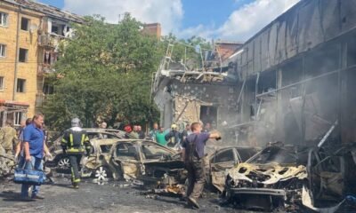 Rusya, Ukrayna’da iş merkezini vurdu!.