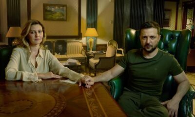 Zelensky eşiyle magazin dergisine poz verdi!.