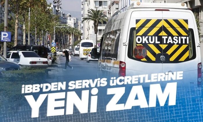 İstanbul’da servis ücretlerine yüzde 19,21 zam..