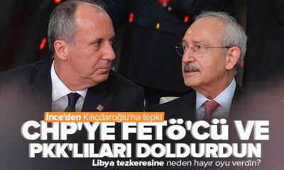 Muharrem İnce, Kılıçdaroğlu’nu topa tuttu! “Atatürkçüleri partiden yolladın FETÖ’cüleri PKK’lıları doldurdun!.”