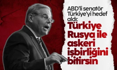 Senatör Robert Menendez, S-400’ler üzerinden Türkiye’yi hedef aldı!.