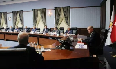 AK Parti’de olağanüstü toplantı! Cumhurbaşkanı Erdoğan, bazı bakan ve genel başkan yardımcıları ile görüşecek!.
