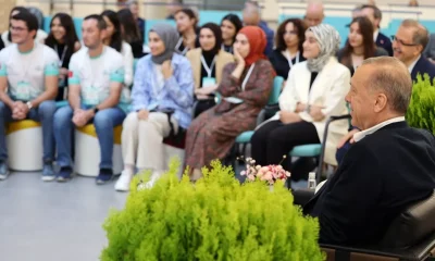 Cumhurbaşkanı Erdoğan, gençlerle bir araya geldi!.