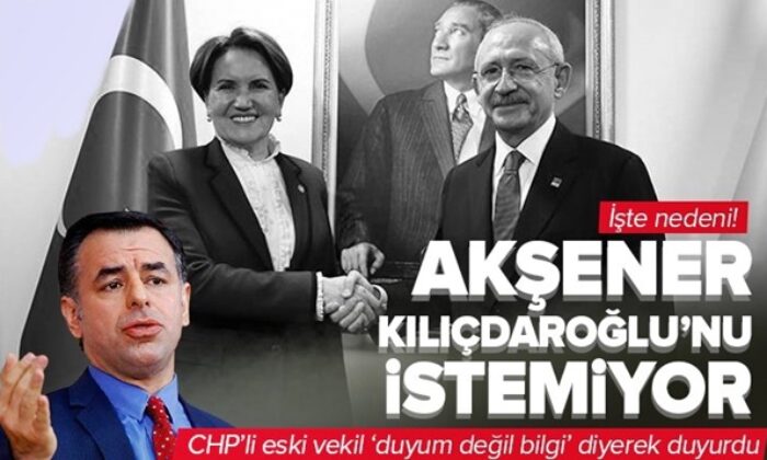 Barış Yarkadaş açıkladı! “Meral Akşener Kemal Kılıçdaroğlu’nun adaylığını istemiyor!.”
