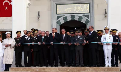 Cumhurbaşkanı Erdoğan, Deniz Harp Okulu Camisi’nin açılışını yaptı!.