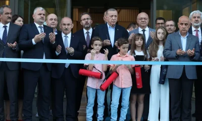 Cumhurbaşkanı Erdoğan, Manisa Büyükşehir Belediyesinin açılışını gerçekleştirdi!.