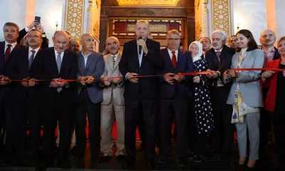 Cumhurbaşkanı Erdoğan, Saruhan Bey Camisi’nin açılışını yaptı!.