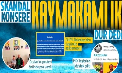 CHP’li belediyenin Zafer Bayramında PKK destekçisini sahneye çıkaracağı konser iptal edildi!.