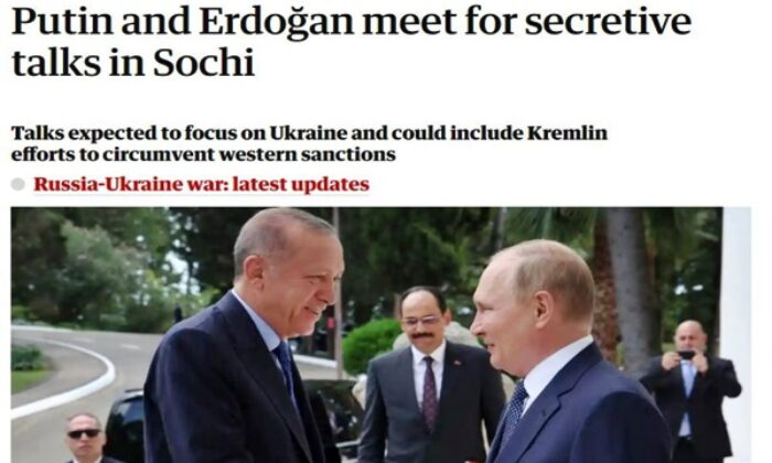 Soçi’deki  zirve dünya basınında..