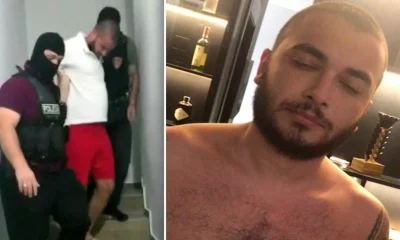 Arnavutluk, Türkiye’ye iadesi için işlemlerine başlanan Faruk Fatih Özer’in yakalanma görüntülerini paylaştı!