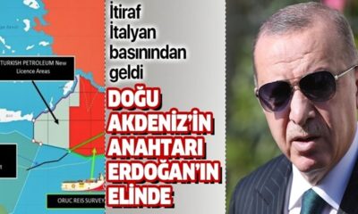 Yine dünya gündemindeyiz!. İtalyan Basını: “Akdeniz’in Efendisi Erdoğan..”