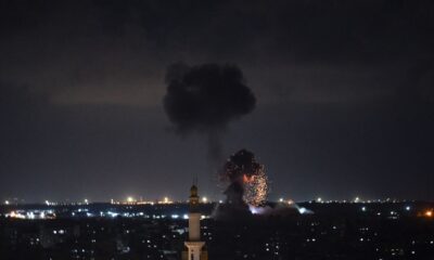 İşgalci teröristler, abluka altındaki Gazze Şeridi’ni bombalıyor!.