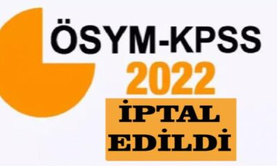 KPSS iptal edildi!.