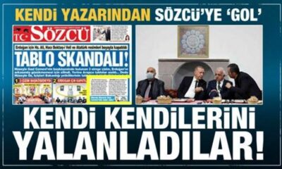 Cumhurbaşkanı Erdoğan’ın cemevi ziyareti üzerinden provokasyona başlayan Sözcü kendi kendini yalanladı!.