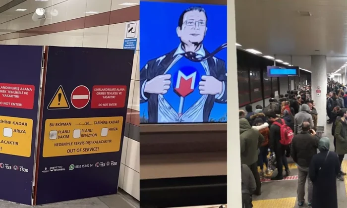Hizmet yerine reklam.. İmamoğlu kendini “metro kahramanı” ilan etti!.