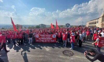 Tekirdağ belediyesi, maaş eylemi yapan işçileri, gizli çekim yapan drone’la fişledi!.
