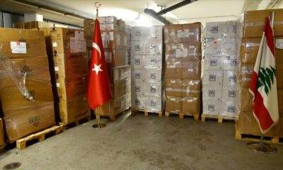 Türkiye Lübnan’a 90 ton tıbbi malzeme ve ilaç hibe etti!.