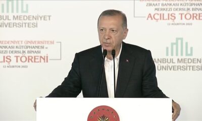 Cumhurbaşkanı Erdoğan, açılış töreninde konuşuyor!. (canlı yayın)