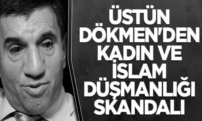 28 Şubat kalıntısı şovmen Üstün Dökmen nefret kustu! Başörtüsü empatiye engelmiş!.