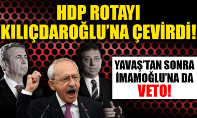 HDP’den İmamoğlu ve Yavaş’ın olası adaylığına red..