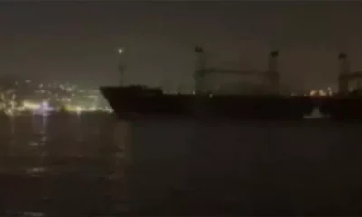 Ukrayna’dan gelen kargo gemisi İstanbul’da karaya oturdu!.