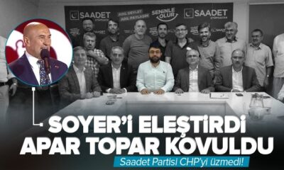 Tunç Soyer’i eleştiren Saadet Partili görevden alındı!.