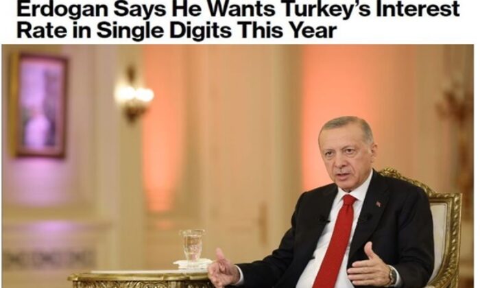 Cumhurbaşkanı Erdoğan’ın faiz mesajı, dünya gündeminde..