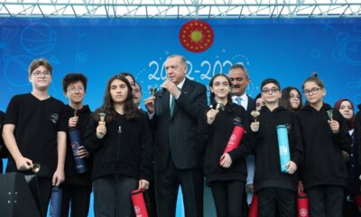 Cumhurbaşkanı Erdoğan, yeni eğitim yılının ders zilini çaldı!.