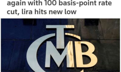 Merkez Bankası’nın faizi yüzde 12’ye indirmesi dünya basınında..