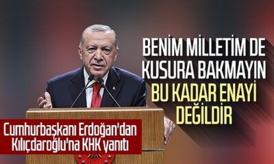 Cumhurbaşkanı Erdoğan’dan Kılıçdaroğlu’na KHK yanıtı..